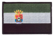 Parche bordado bandera de Extremadura - Pack de 3 uds