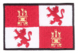 Parche bordado bandera de Castilla y León - Pack de 3 uds