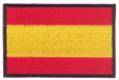 Parche bordado bandera de España - Pack de 3 uds