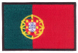 Parche bordado bandera de Portugal - Pack de 3 uds