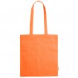 Sac poignées long 100% coton recyclé orange