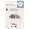 We R Memory Keepers Nickel Eyelets & Washers - Pack of 30