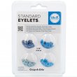Œillets standards We R Memory Keepers - Pack de 60 pcs Bleus assortis