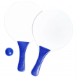 Blue Handle & Ball Beach Paddle Set