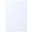 Sublimatable white glossy aluminium photopanel 30x30cm