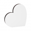 Fotopanel corazón izquierda de 15x15cm para sublimación