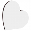 Fotopanel corazón derecha de 19x19cm para sublimación