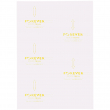 Forever Laser-Dark No Cut B-Paper Low Temp A3 - Dark Backgrounds  - Pack of 10 sheets