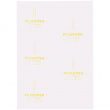 Forever Laser-Dark No Cut B-Paper Low Temp A3 - Dark Backgrounds  - Pack of 10 sheets