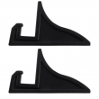 Pair of Desktop Stands for Photo Panels up to 13mm Thick