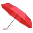 Paraguas plegable para sublimación de material reciclado RPET - Rojo