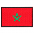 Parche bordado bandera Marruecos
