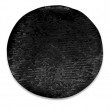 Parche de lentejuela reversible Negro/Blanco forma redonda