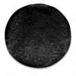 Parche de lentejuela reversible redonda sublimable - Negro/Blanco