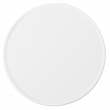 Patch en tissu sublimable - Rond Ø10 Blanc/Blanc - Lot 5 unités