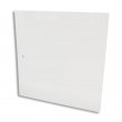 Panel sublimable aluminio blanco brillo para Kallax Chromaluxe puerta estantería 32,7x32,7cm