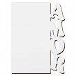 Panneau photo Amor de 15x20cm sublimable