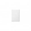 Double-sided white laminated MDF wood panel 20x30cm
