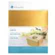 Papel adhesivo imprimible Silhouette metalizado Oro - Pack 8 hojas de 216x279mm