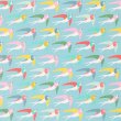 Scrapbook Paper Sparrow Pattern 118g - Pack of 25 units