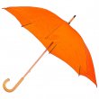 Parapluie avec poignée en canne sublimable - Orange
