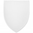 Sublimation Fabric Patch - Shield 10x8 White/White - Pack 5 units