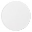Parche de tela sublimable - Redondo Ø10cm Blanco/Blanco