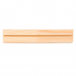 Peana de madera para paneles 4mm - 25cm