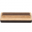 Peana sobremesa de madera DM para paneles 3mm - 25cm