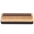 Peana sobremesa de madera DM para paneles 3mm - 20cm