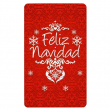 Pegatina Feliz Navidad - Rollo de 250 uds