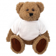 Oso de peluche 22cm con camiseta sublimable