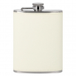 Sublimable Stainless Steel Hip Flask Leatherette 