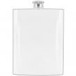 Flasque en acier inoxydable sublimable - Blanc