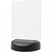 Lámpara solar LED exterior para grabado - Negra