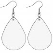 Sublimation Leatherette Earrings - Drop