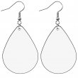 Sublimation Leatherette Earrings - Drop