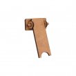 Pied à poser en bois MDF de 8cm - Lot de 10 unités