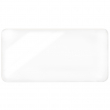 Badge nominatif en acrylique pour sublimation rectangulaire de 38x76mm - Lot de 5 unités