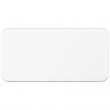 Sublimation FRP Matt Plastic Name Badge - 38x76mm