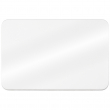 Sublimation FRP Glossy Plastic Name Badge - 51x76mm