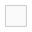 Plaque carré en aluminium sublimable - 16x16mm - Lot de 5 unités