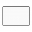 Sublimable Rectangular Aluminium Plate - 54x86mm