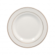  Plato de cerámica para sublimación de Ø205mm con filo dorado de uso decorativo