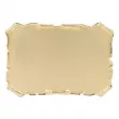 Placa conmemorativa para grabado láser de 19x13cm - Dorada