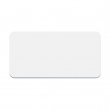 Aluminium Name Plate with Rounded Corners - 7.6 x 3.8 cm 