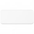 Placa identificativa 32x76mm plástico mate FRP sublimable