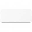 Placa identificativa de plástico 32 x 76 mm