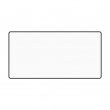 Sublimable Rectangular Aluminium Plate - 38x76mm 
