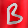 Feuille d'aluminium pour gravure laser 610x305x0.55mm - Bicolore rouge brillant/argent